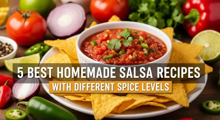 5 Best Homemade Salsa Recipes with Different Spice Levels